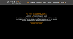 Desktop Screenshot of premiersportssolutions.com